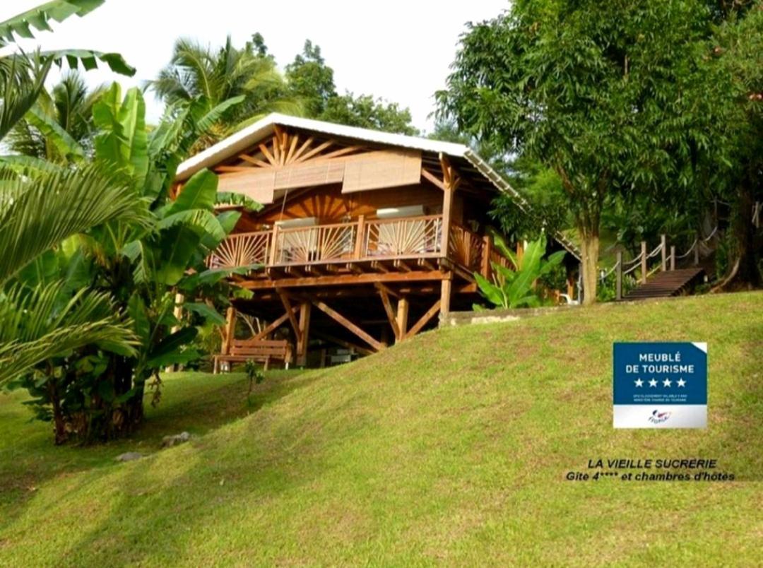 Gite 4 Etoiles, La Vieille Sucrerie St Claude Guadeloupe, Jacuzzi Spa Privatif, Vue Exceptionnelle Sur La Mer Des Caraibes Basse-Terre Exteriér fotografie