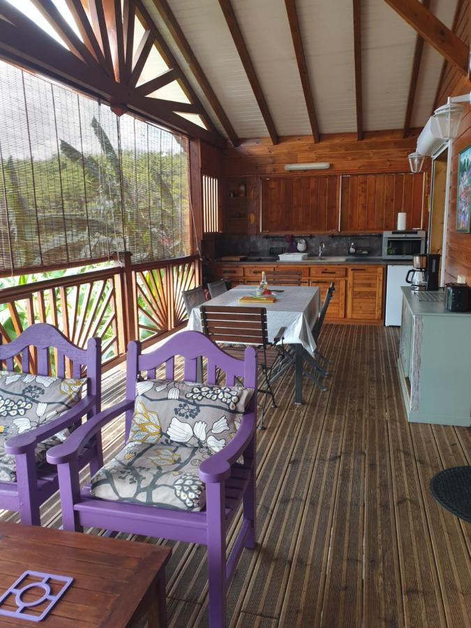 Gite 4 Etoiles, La Vieille Sucrerie St Claude Guadeloupe, Jacuzzi Spa Privatif, Vue Exceptionnelle Sur La Mer Des Caraibes Basse-Terre Exteriér fotografie
