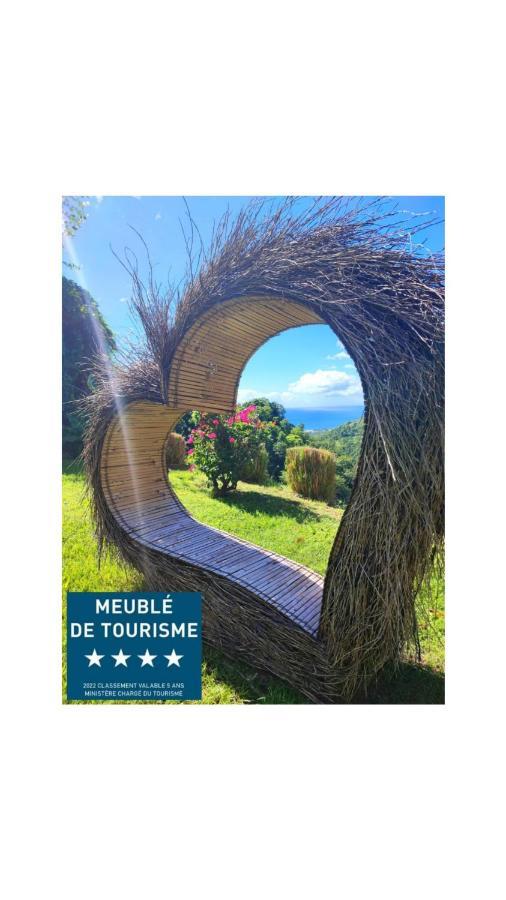 Gite 4 Etoiles, La Vieille Sucrerie St Claude Guadeloupe, Jacuzzi Spa Privatif, Vue Exceptionnelle Sur La Mer Des Caraibes Basse-Terre Exteriér fotografie