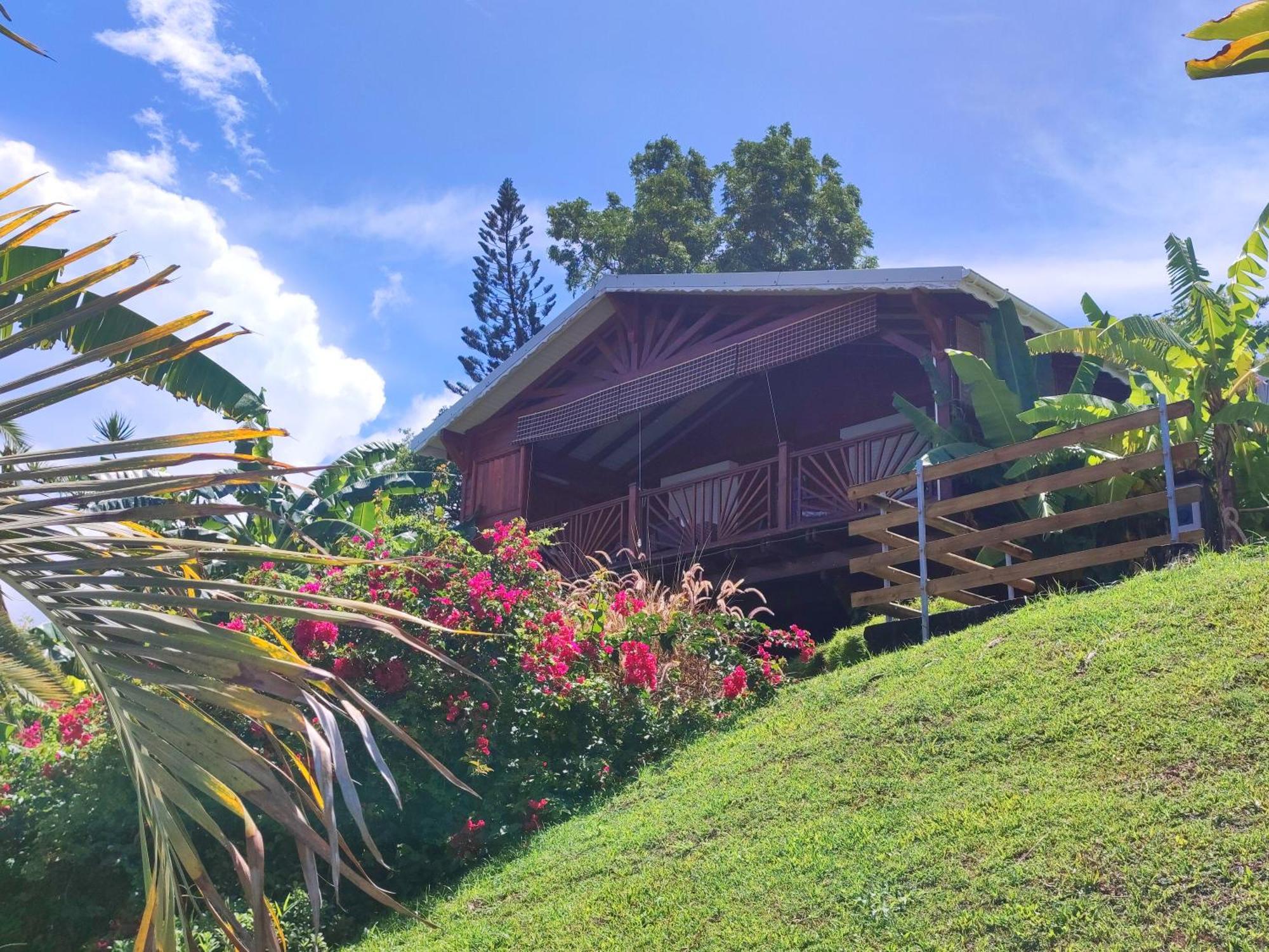 Gite 4 Etoiles, La Vieille Sucrerie St Claude Guadeloupe, Jacuzzi Spa Privatif, Vue Exceptionnelle Sur La Mer Des Caraibes Basse-Terre Exteriér fotografie